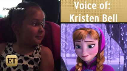 Kristen Bell Calls a 6 Year Old Frozen Fan With a Brain Tumor as Anna