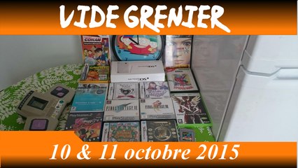 Retour de Vide Grenier du 10 & 11 octobre 2015