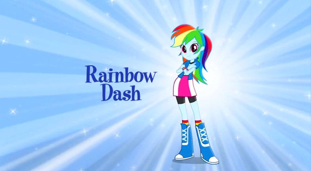 My Little Pony: Equestria Girls Latino América Conoce a Rainbow Dash