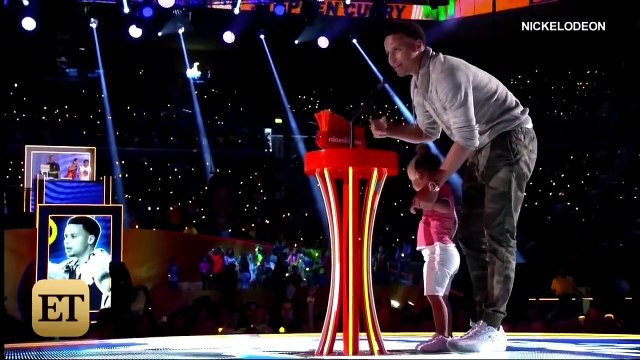 Riley Curry Once Again Steals the Show at the Kids Choice Sports Award