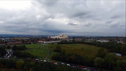 Man Fuming After Missing Demolition of Glasgow's Red Road Flats