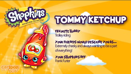 Shopkins Season 1 Pantry Team Characters by Cartoon Toy WebTV