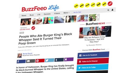 Burger King_#x27;s Halloween Black Whopper Is Causing Green Poop