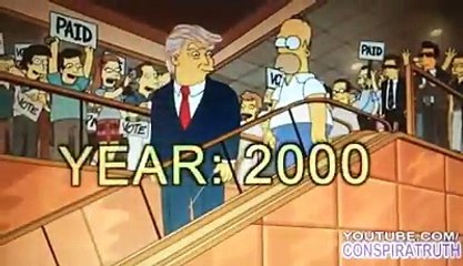 Los Simpsons predijeron que Donald Trump será presidente