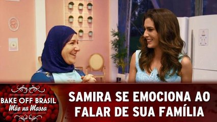 Samira chora ao falar de sua família