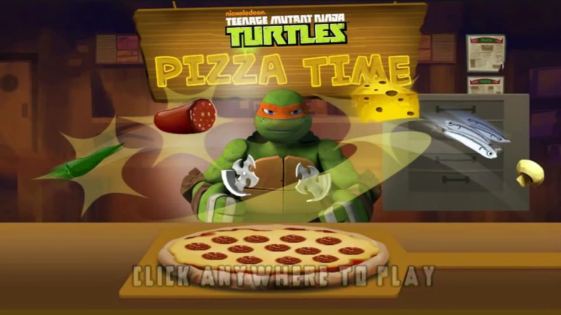 ⁣Ninja Turtles   Turtles Pizza Time   Ninja Turtles Games
