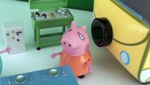 Peppa Pigs CamperVan PlaySet Daddy Pig Mummy Pig Baby George Pig MarblesBox | Peppa Pig G