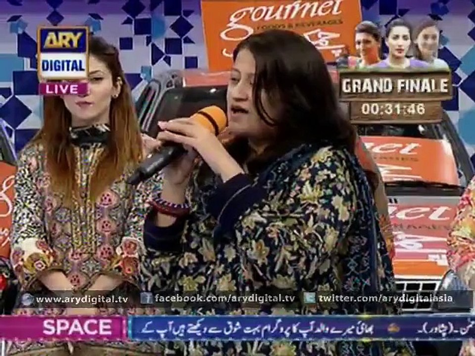 Jeeto Pakistan | Talented lady won a bike by a singing in Jeeto Pakistan
