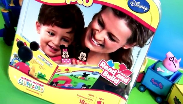 LEGO DUPLO Mickey Mouse Clubhouse Cafe 10579 Baby Preschool Read and Build Toys with Minnie Mouse