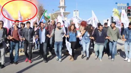 Turquie Ankara explosion moment de l'explosion