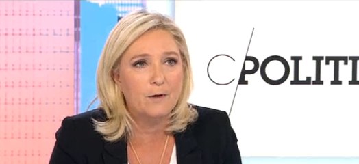 Après son intervention au Parlement européen, Marine Le Pen en remet un couche