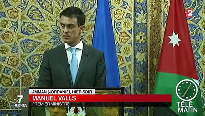 Manuel Valls : "Nous frappons tous ceux qui ont décidé de frapper la France"