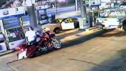 Bir anda alevler içinde kaldı !