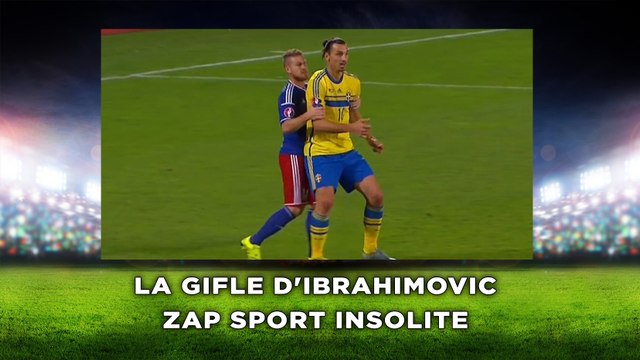 La gifle d'Ibrahimovic, zap sport insolite