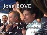 Bové Paris Souk 15 avril 2007 partie1