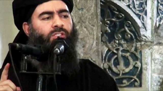 الجيش العراقي يستهدف موكب أبو بكر البغدادي زعيم الدولة الإسلامية في الأنبار