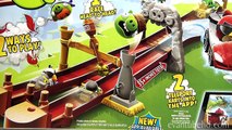 ANGRY BIRDS GO! Pig Rock Raceway TELEPODS Unboxing, Review & Demo!