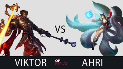 [Highlights] Viktor VS Ahri - CLG Pobelter KR LOL SoloQ