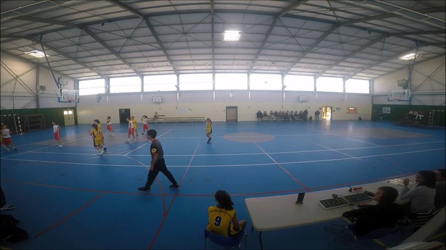 Minimes filles 1ere mi-temps