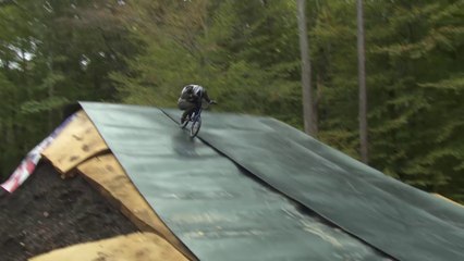 Guy lands first BMX Triple Front Flip ever made in the world during battle with friend