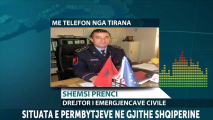 Përmbytjet, Prençi: Përmisohet  situata në jug, hidrovoret në punë