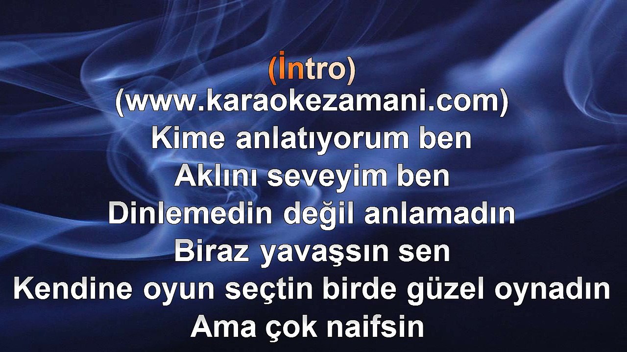 İzel - Amerika - 2012 TÜRKÇE KARAOKE