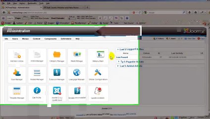 How to update Joomla 2.5 Extensions
