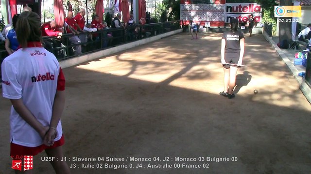 barrages U23 et U25F, Challenge International Denis Ravera, Sport Boules, Monaco 2015