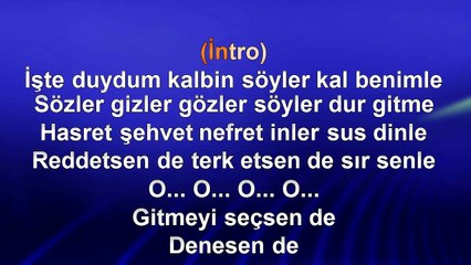 Kemal Doğulu - Sır - Aranjör - Ayhan Sayıner - (2010) TÜRKÇE KARAOKE