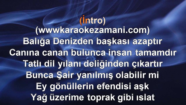 Kenan Doğulu - Aşk ile Yap - 2015 TÜRKÇE KARAOKE