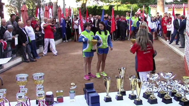 Remise des récompenses, Challenge International Denis Ravera, Sport Boules, Monaco 2015