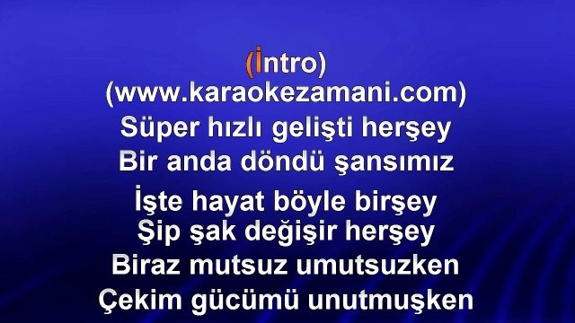 Kenan Doğulu - Şans Meleğim - 2011] TÜRKÇE KARAOKE