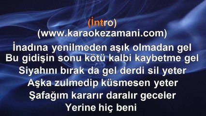 Kenan Doğulu - Tutamıyorum Zamanı - 2001 TÜRKÇE KARAOKE