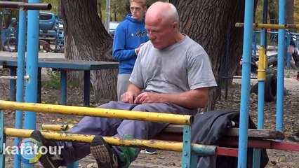 Стрит воркаут - осенняя тренировка в Киеве - Street Wor