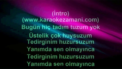 Kıvırcık Ali - Yanımda Sen Olmayınca - 2008 TÜRKÇE KARAOKE