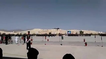 لورالائی بلوچستان میں تین ہزار چار سو بیالیس بلوچوں کی پاسنگ آؤٹ پریڈ اور پاکستان سے.وفاداری کی خلف برداری تقریب