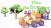 Max la pelleteuse - Le camion de pompier _ Dessins animés en français