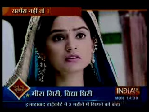 Meera ne Jaanbuch Kar banaya Shravan aur Vidya ko Honeymoon par Bhej ne Ka Plan jis jaan Vidya ko Laga Jatka - 12th October 2015 - Saath Nibhaana Saathiya