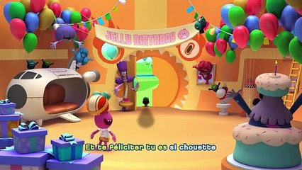 Jelly Jamm -  Tu es une star  Chanson joyeux anniversaire avec paroles HD