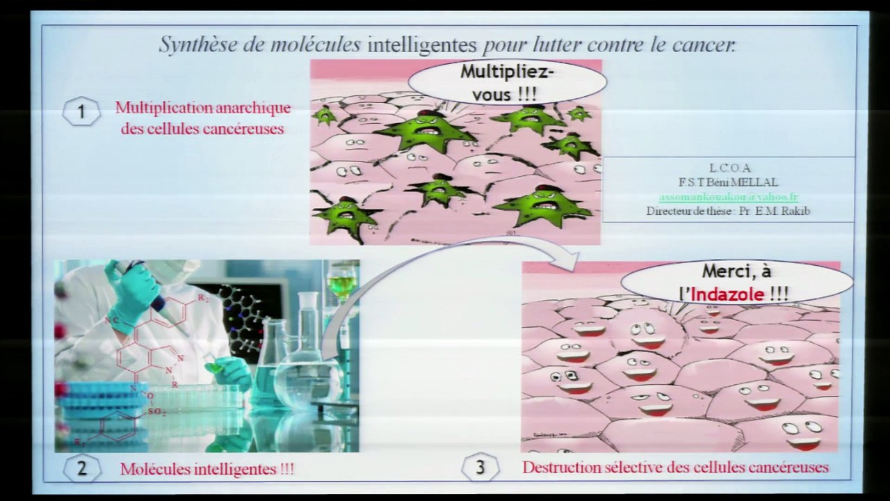 Assoman Kouakou - Maroc - Finale internationale Ma thèse en 180 secondes 2015