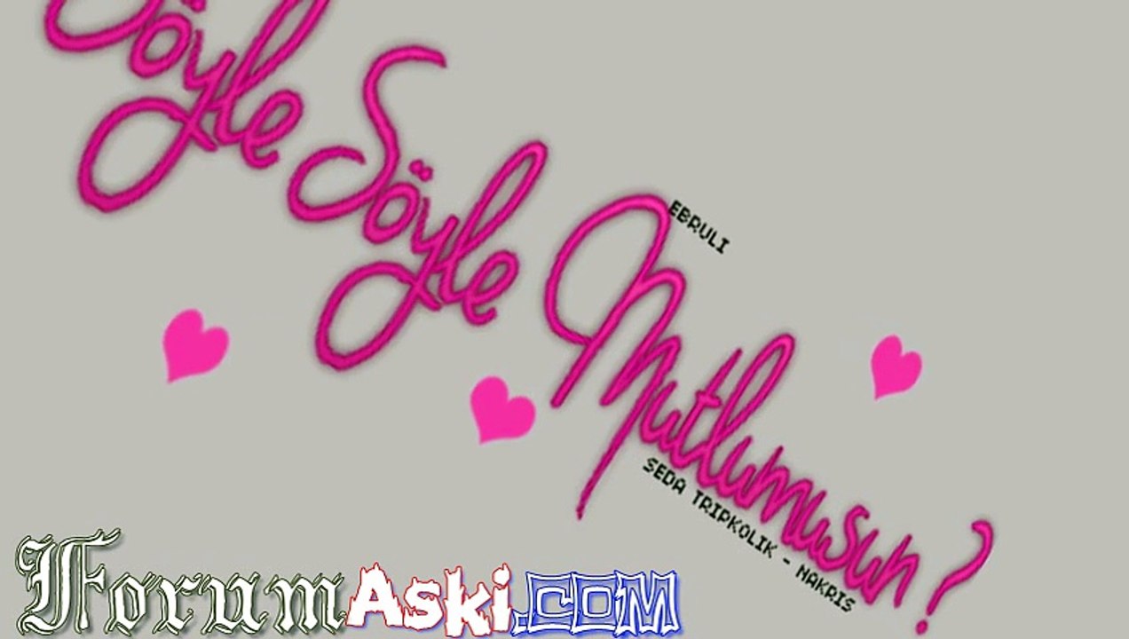 Seda Tripkolik Ft Nakris Söyle Söyle Mutlumusun | ForumAski.com