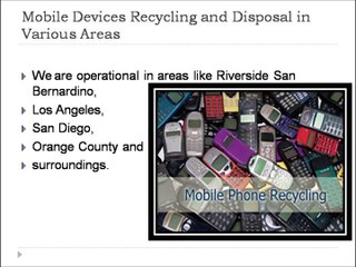 Mobile Devices Recycling and Disposal