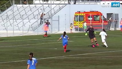 D2 féminine - OM 7-1 Flacé Mâcon : le but de Sandrine Bretigny (61e)