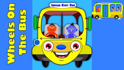 Wheels On The Bus Children's Nursery Rhymes- Kids & Baby Songs