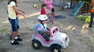 Kid falls down a hill fun-videosmunch