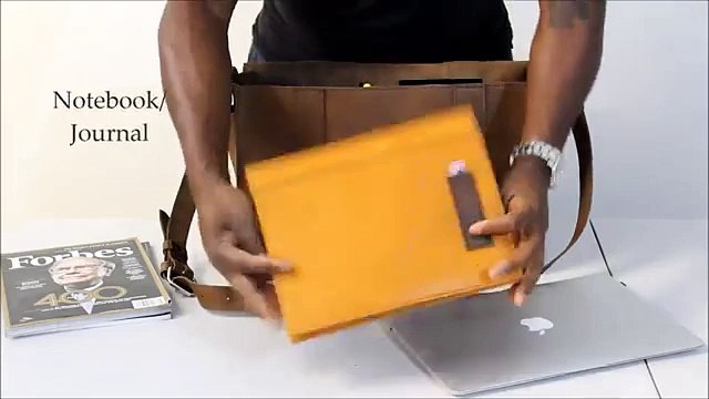 Stylish Leather Laptop Bag: Sierra Voyager 15 Laptop Bag