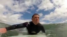 Baby Seal Surprises Surfers _ Surf Seal of Approval