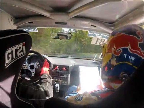 Rallye sarlat 2015 ES2 Alexandre Gauthier / Maeva Perrinaud 106 N1