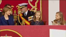 La princesa Leonor y la infanta Sofía, protagonistas en el día de la Hispanidad