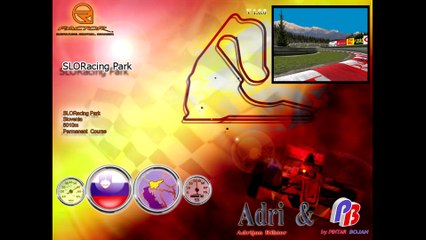 Tour de piste à SloRacing2 en Chevrolet Cruze sur Rfactor 1